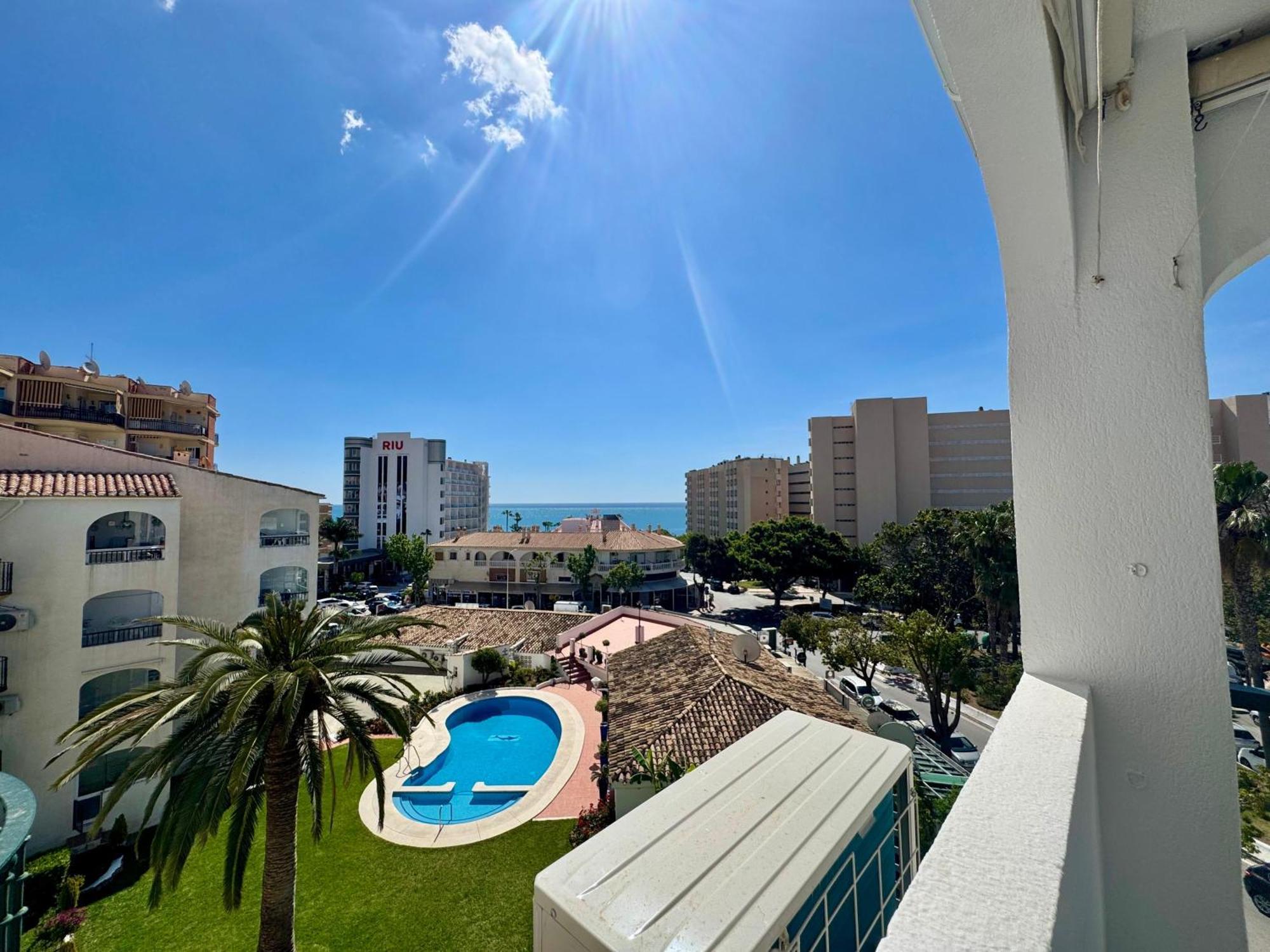 Terraza Y Vistas En Carihuela Erisa 2 A 100 Metros De La Playa Apartament Torremolinos