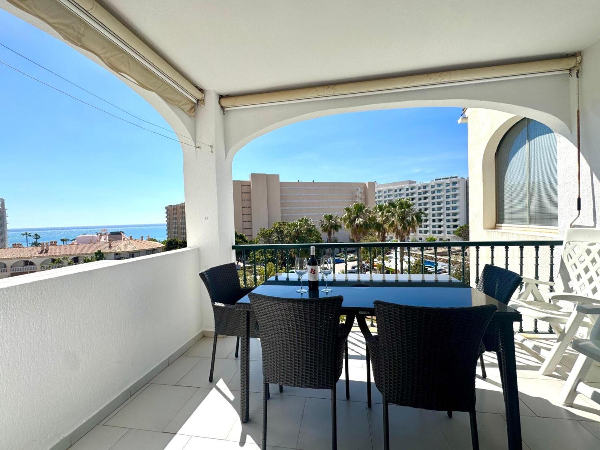Terraza Y Vistas En Carihuela Erisa 2 A 100 Metros De La Playa Apartament Torremolinos