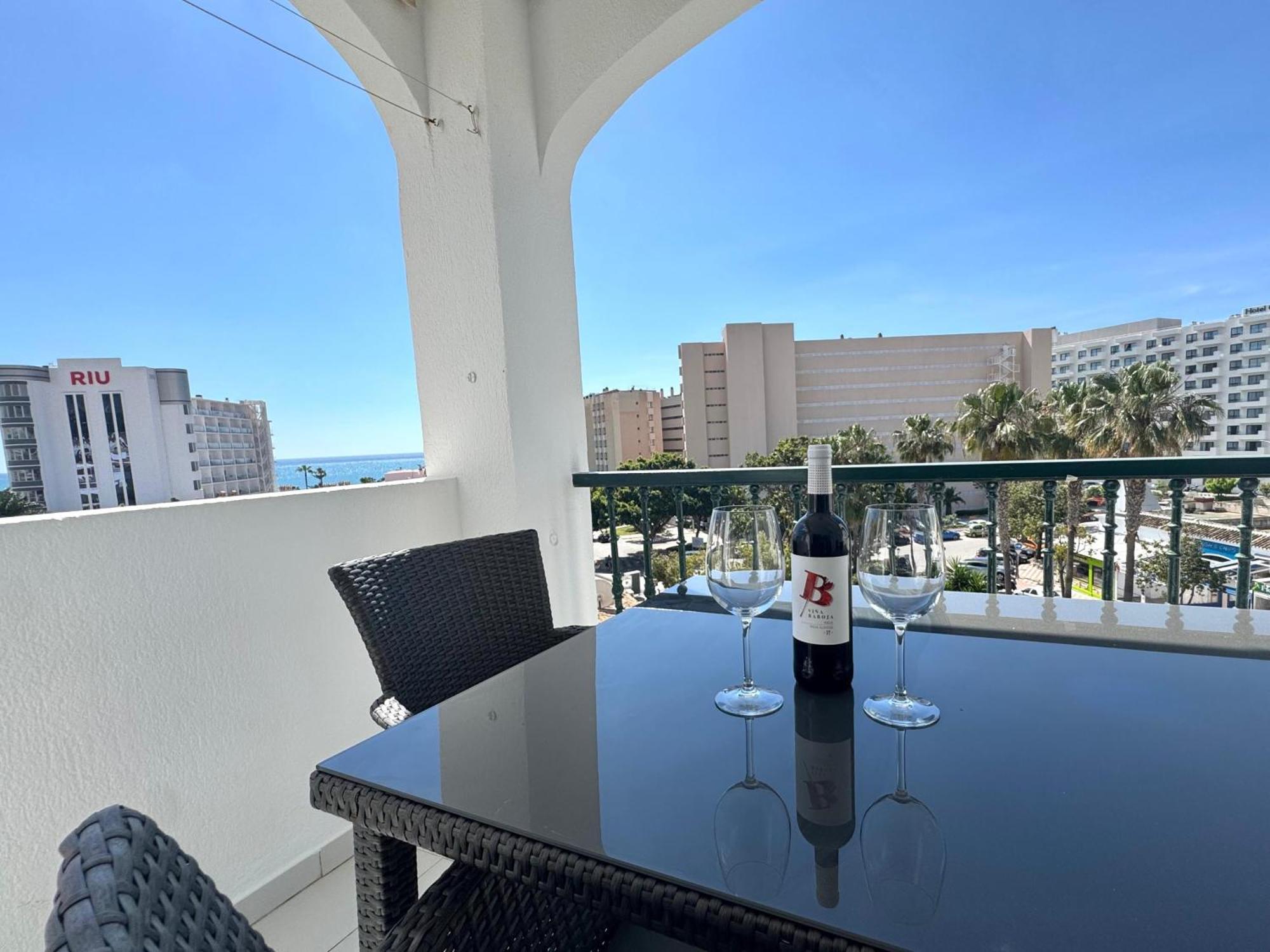 Terraza Y Vistas En Carihuela Erisa 2 A 100 Metros De La Playa Apartament
